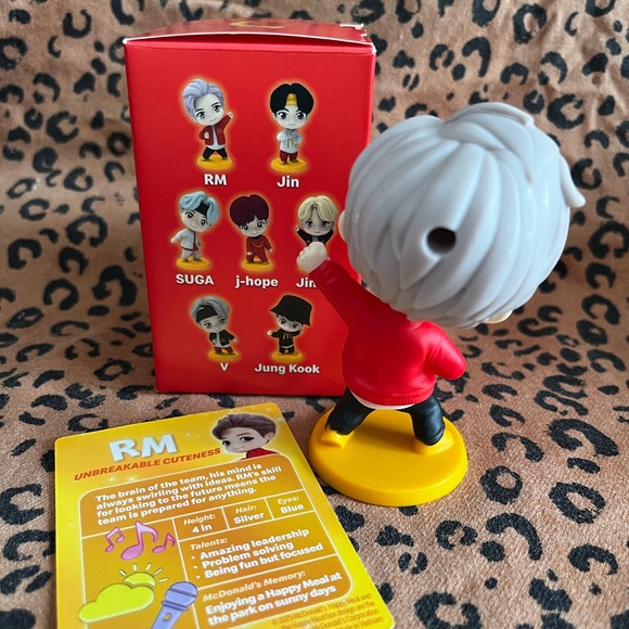 McDonald's Happy Meal BTS Tiny Tan Jimin and RM Toy - Picture 6 of 6